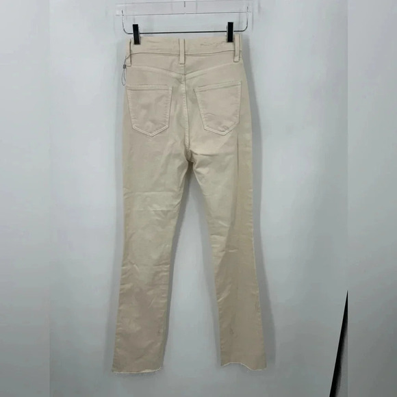 Favorite Daughter Valentina Bootcut Bone Jeans Size 25 B1544 - Picture 4 of 6